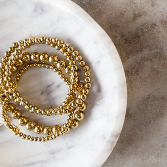 Gold Ball Bracelet