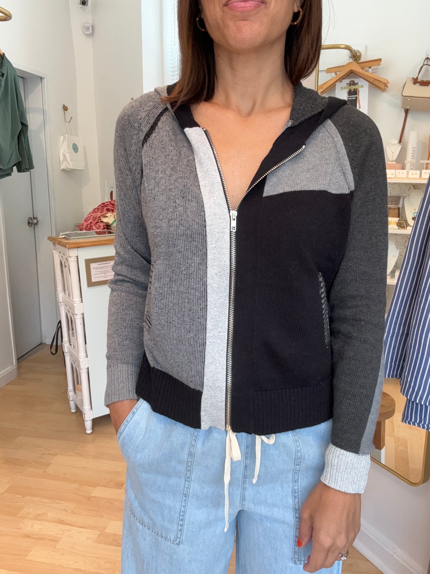 Plaited Zip Hoodie by Zaket & Plover