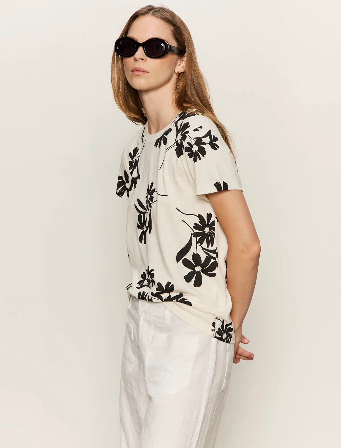The Perfect Tee Chalk Bloom