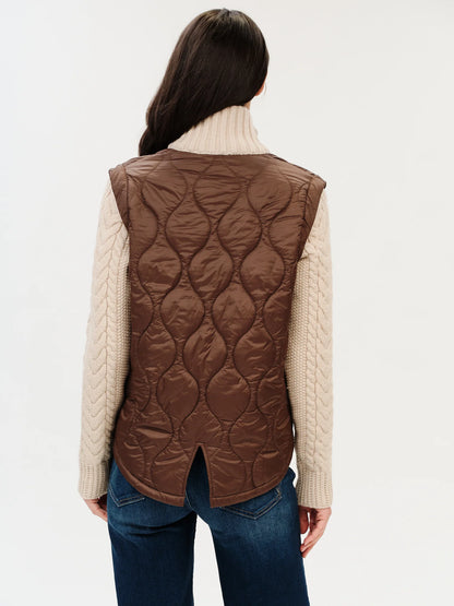 Six Fifty Melanie Quilted Jacket (Brown)