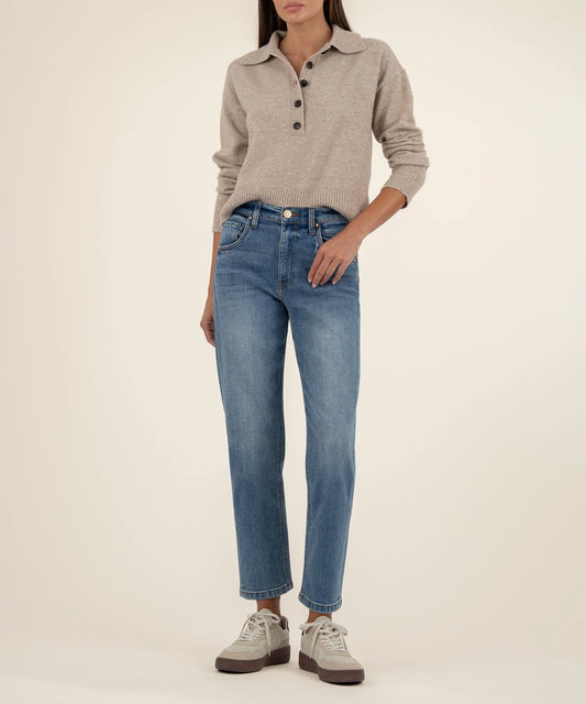 Lilia Button Front Sweater