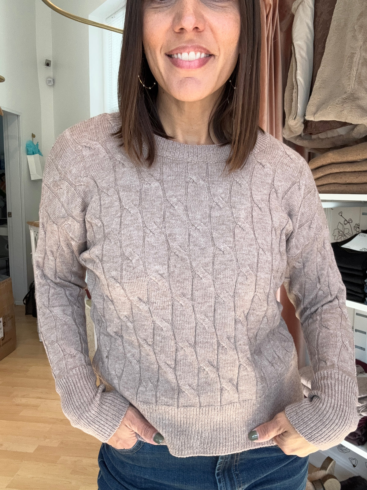 Cable Knit Sweater