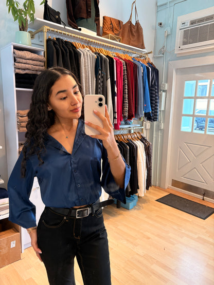 Twisted Front Blouse