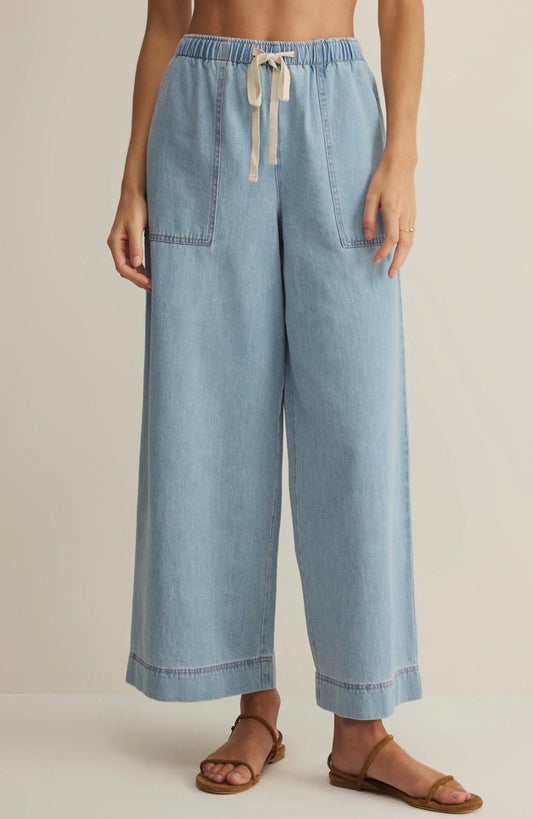 Staycation Denim Utility Pant