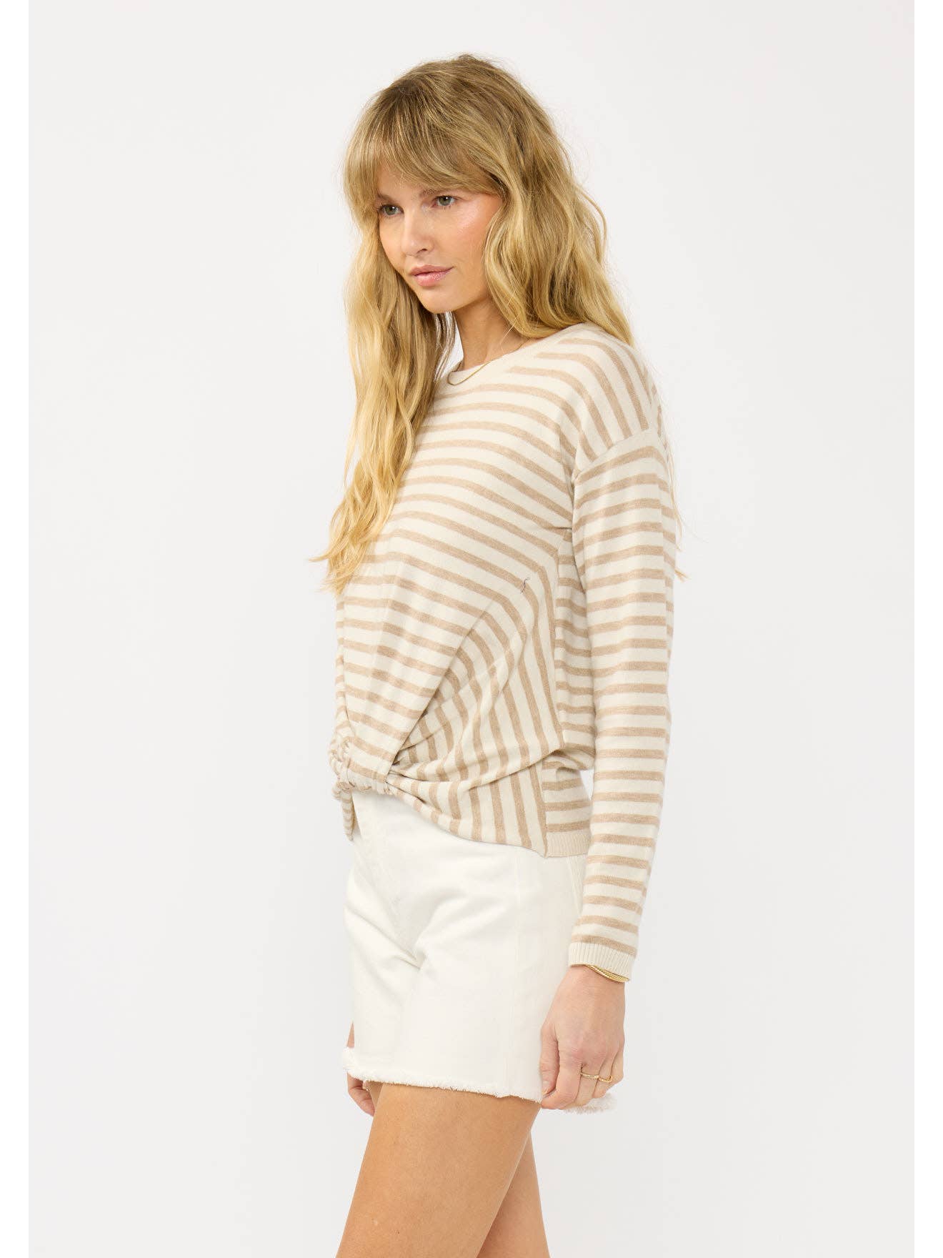 Stripe Knot Pullover