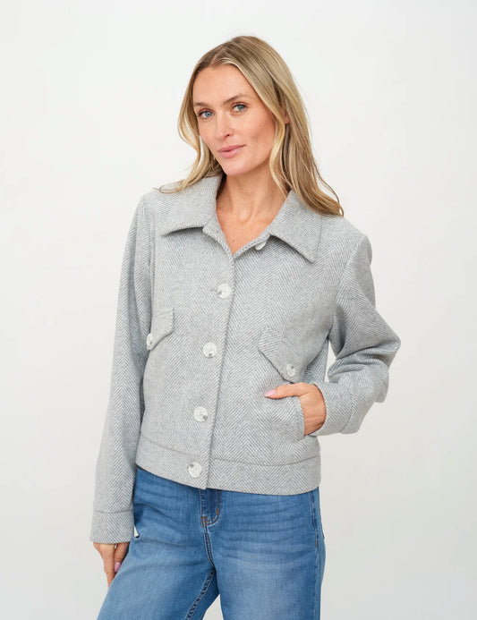 Katrina Herringbone Jacket