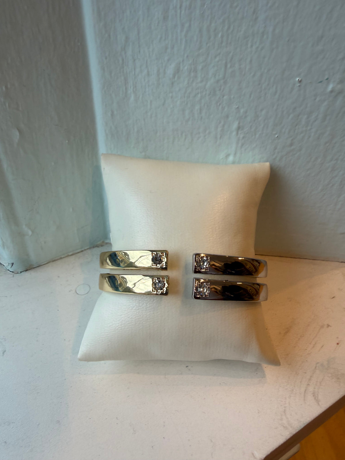 Two Tone Hinge Bangle