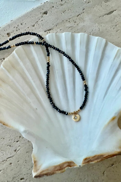 Beaded Medallion Necklace