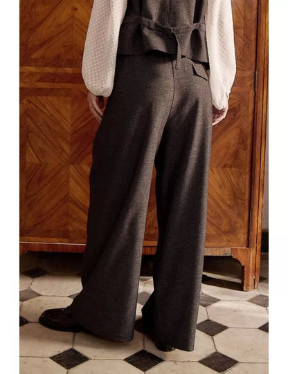 Woven Pleat Front Pant