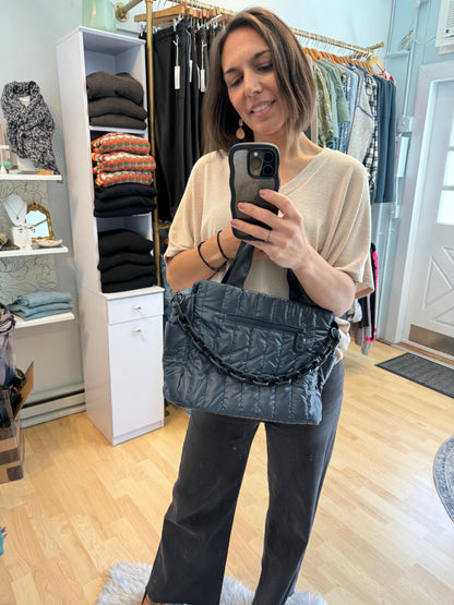 Modern Quilted Handbag