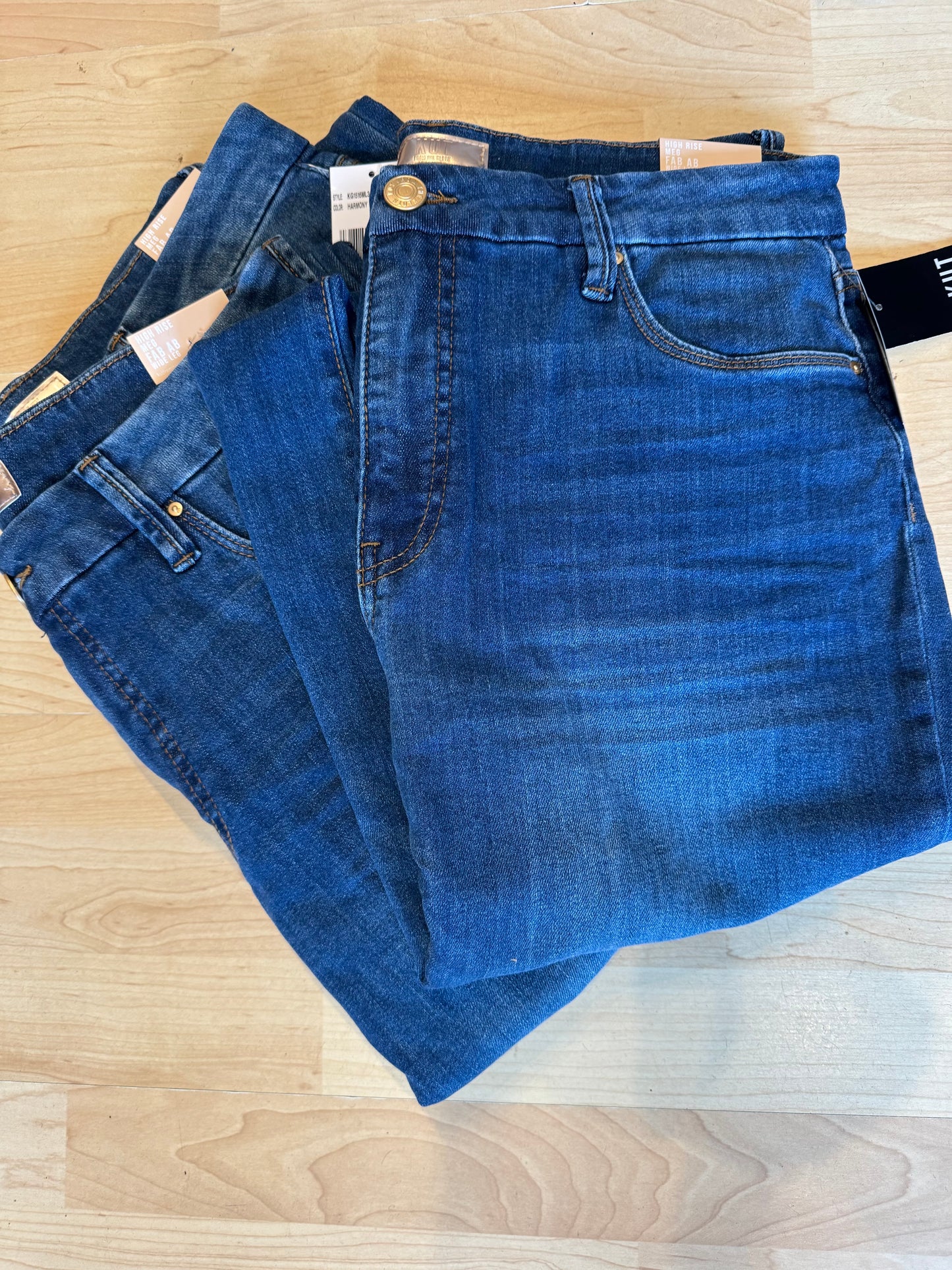Meg High Rise Wide Leg Jeans Harmony