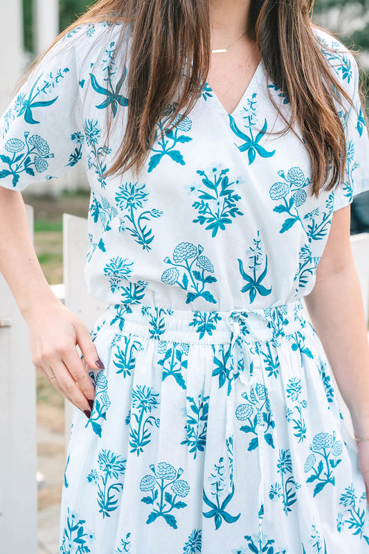 Olivia Blouse by Victoria Dunn