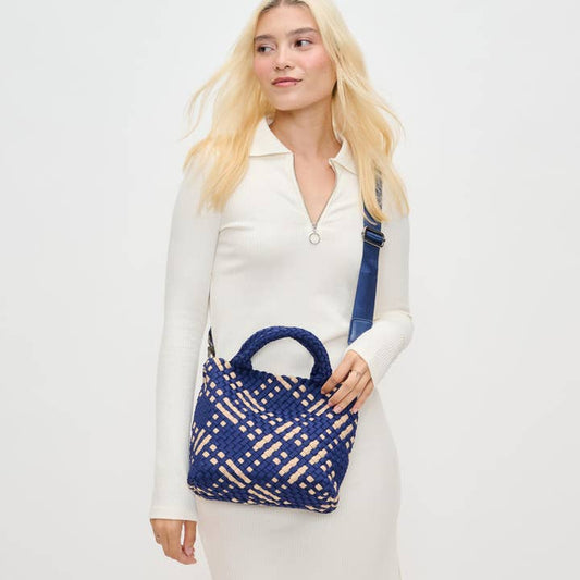 Small Woven Neoprene Crossbody