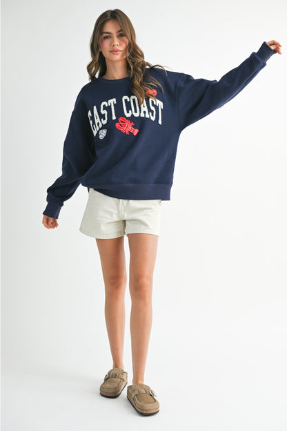 East Coast Modern Vintage Sweatshirt