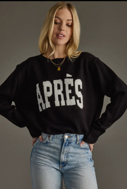 Apres Black Sweater