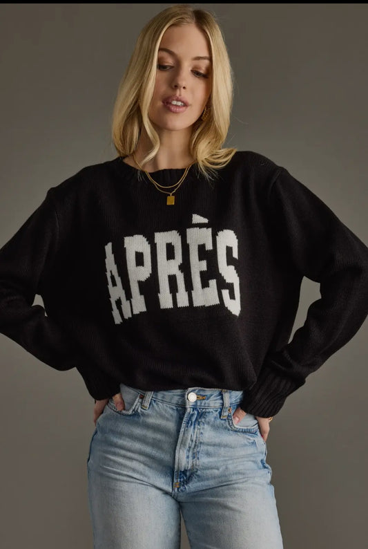 Apres Black Sweater