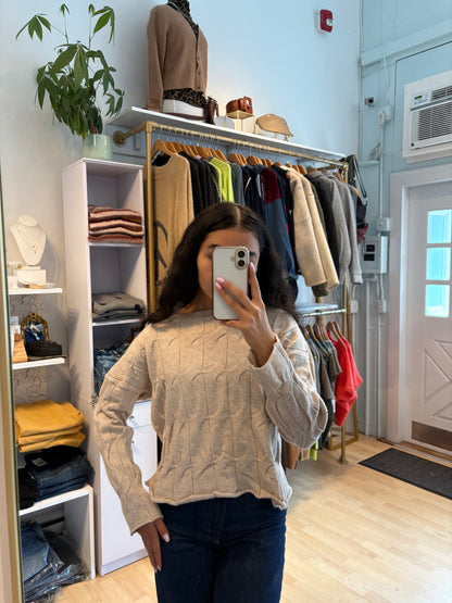 Cable Knit Sweater