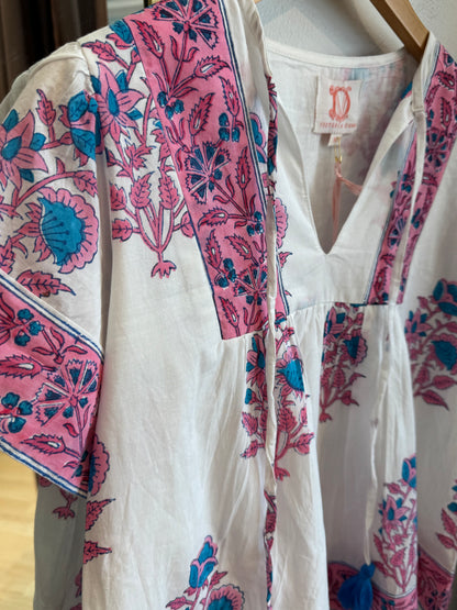 Catalina Boho Short Sleeve Blouse