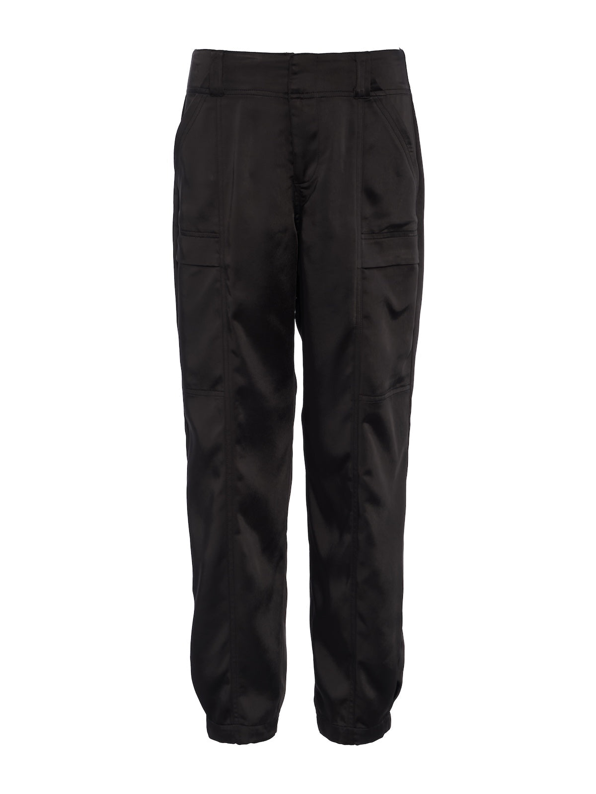 Sphere Satin Black Joggers