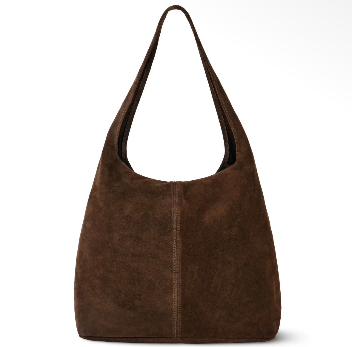 Italian Suede Hobo Bag