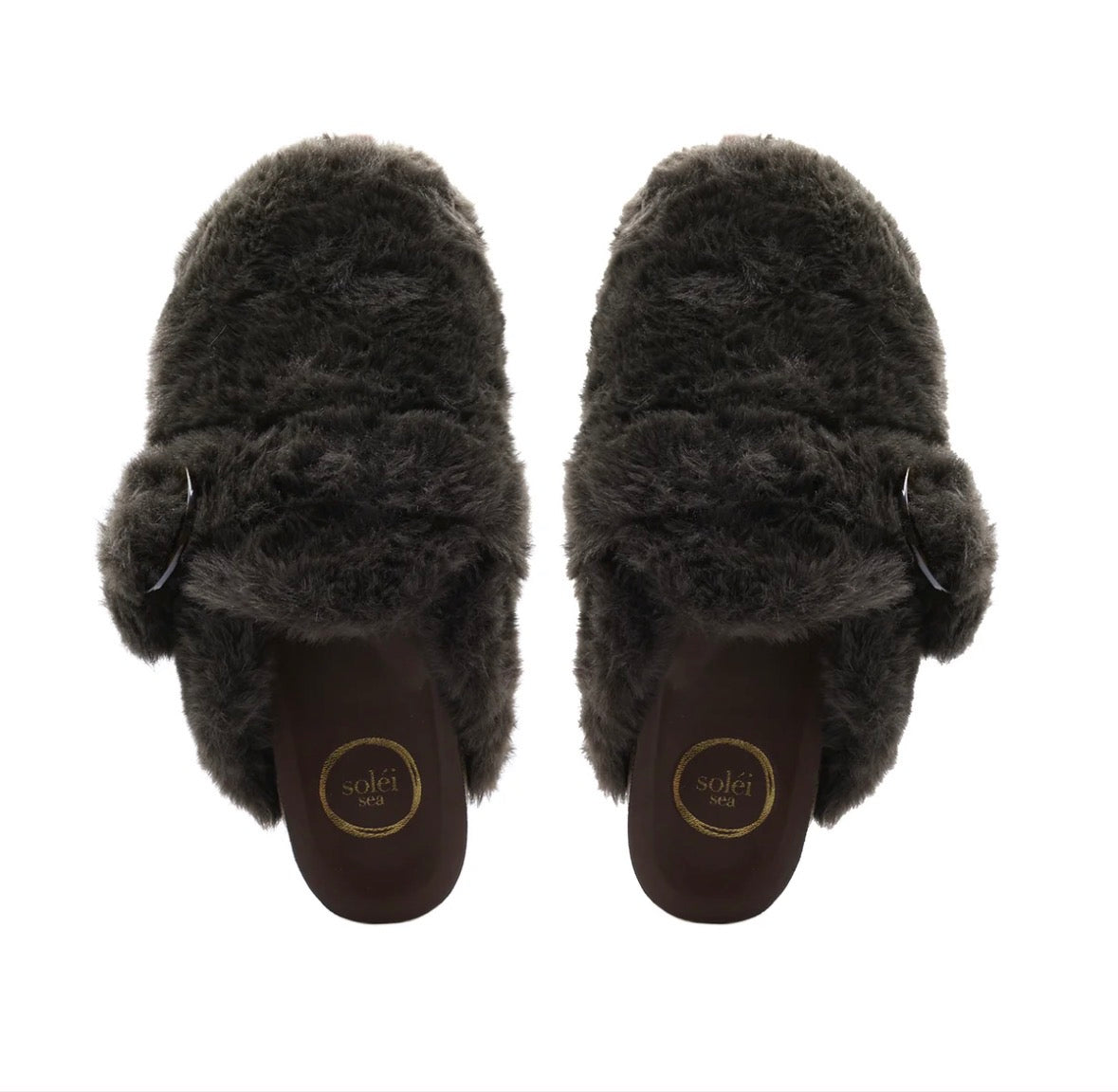 Solei Sea Aspy Faux Fur Clog
