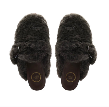 Solei Sea Aspy Faux Fur Clog