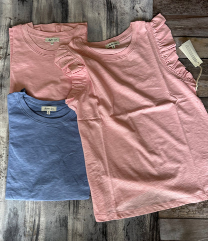 North Ruffle Sleeve Tee