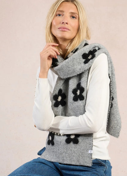 Flowers Hat + Scarf Gift Set