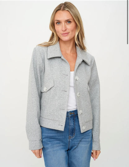 Katrina Herringbone Jacket