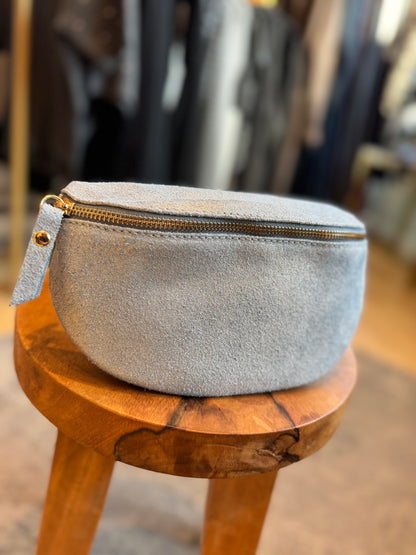 Shelly Glam Mini Leather Crossbody Bag