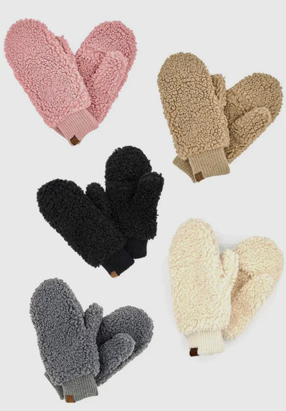 Convertible Sherpa Mittens