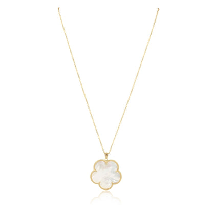 Tara Oversized Clover Pendant Necklace