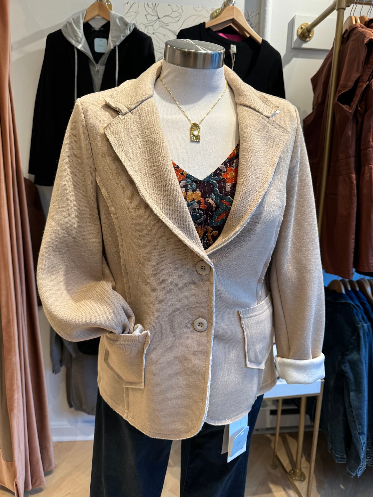 Equestrian Knit Blazer