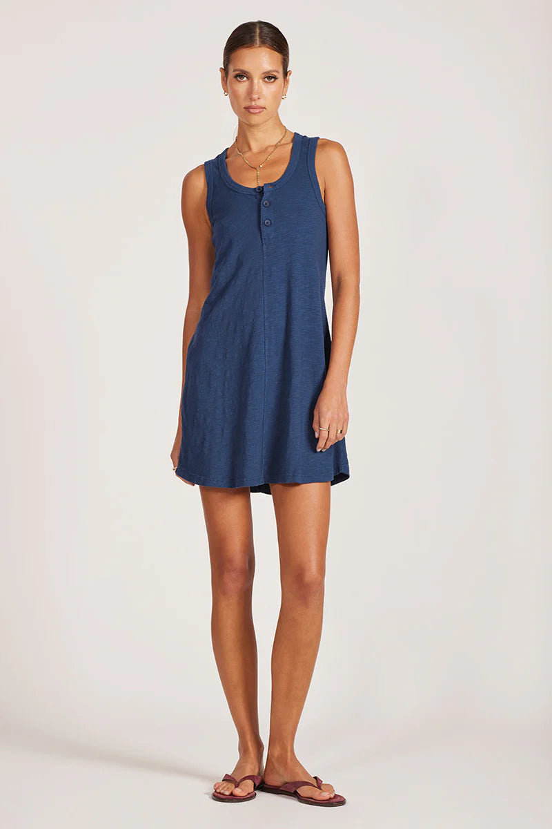 Summer Henley Tank Dress