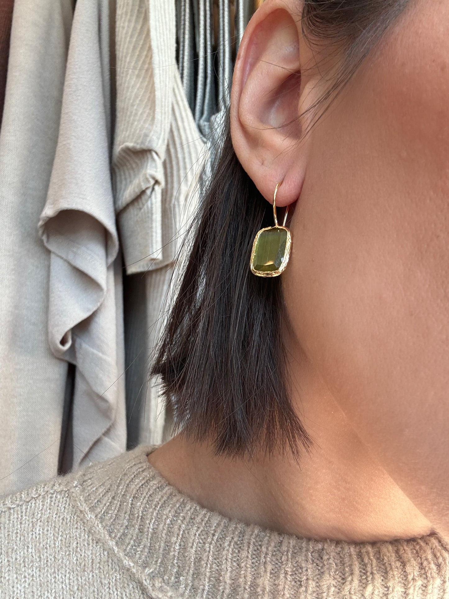 Zina Small Drop Earrings