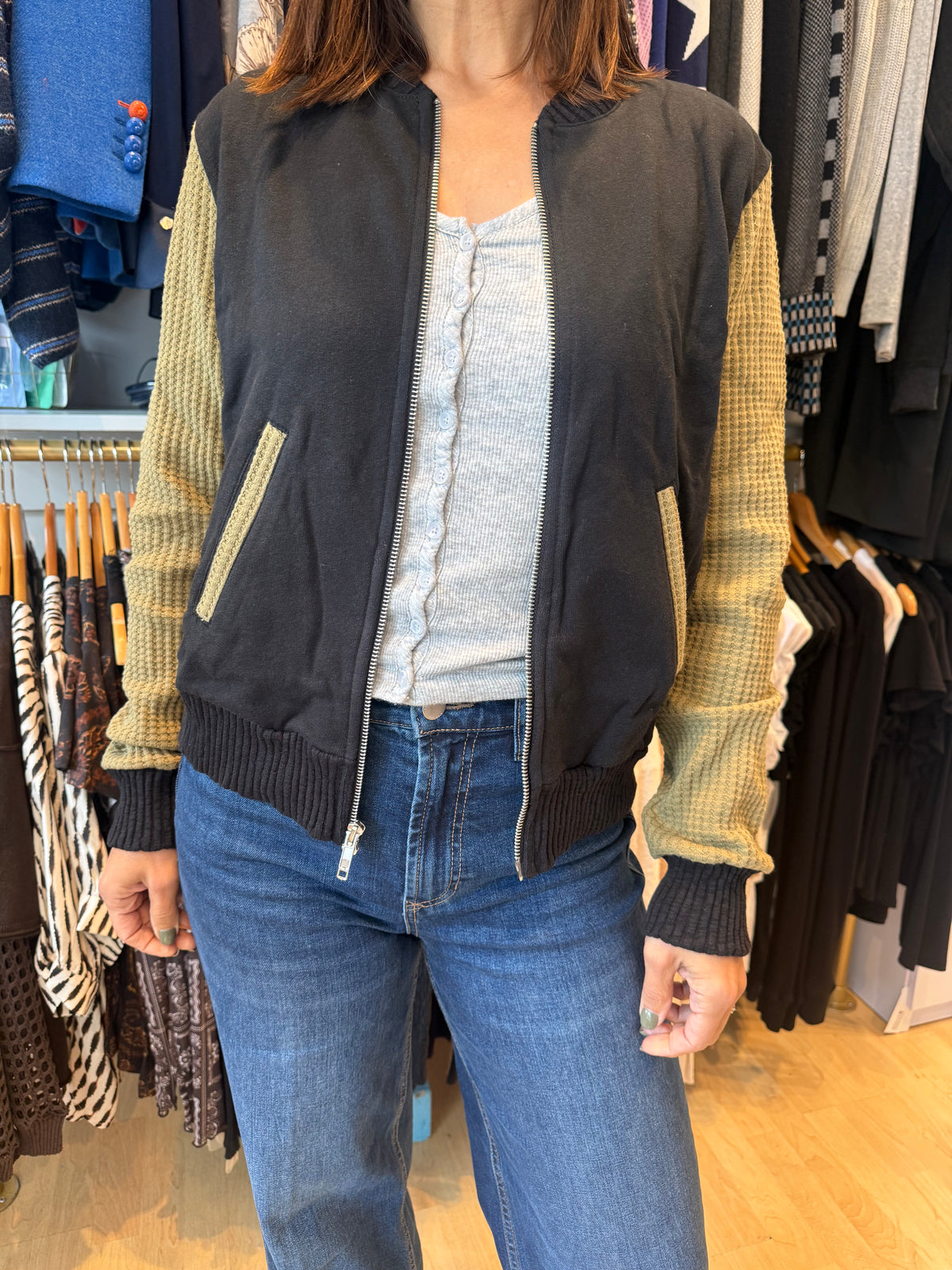 Fall Favorite Bomber Jacket