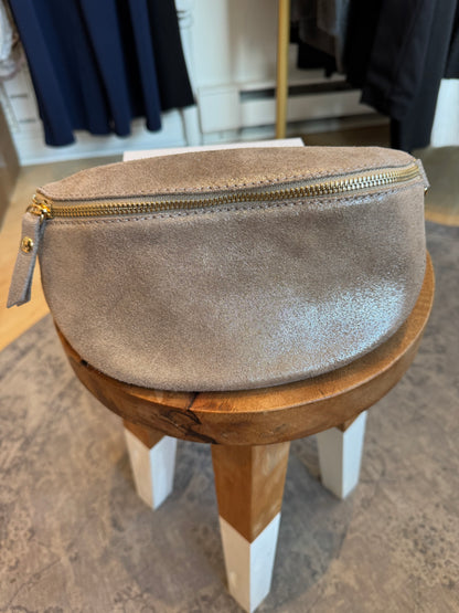 Shelly Glam Mini Leather Crossbody Bag