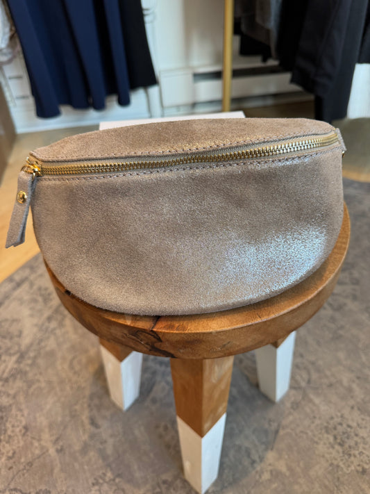 Shelly Glam Mini Leather Crossbody Bag