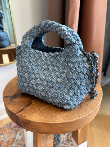 Modern Braided Clutch
