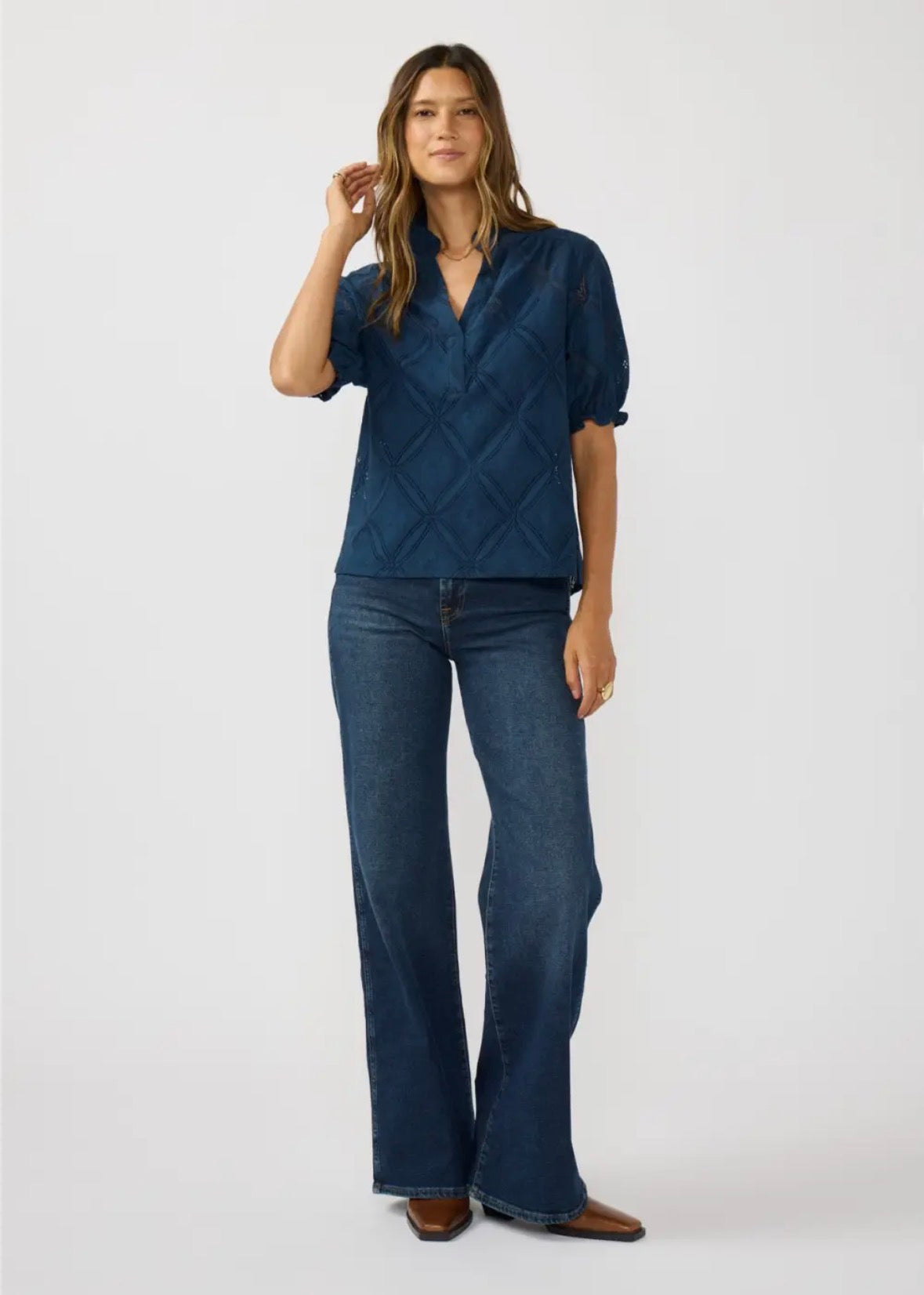 Puff Sleeve Lace top