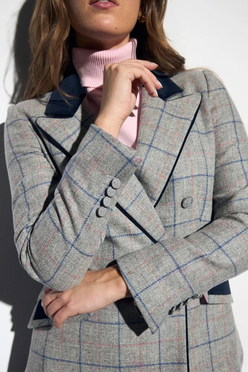 Grey Wool Blazer