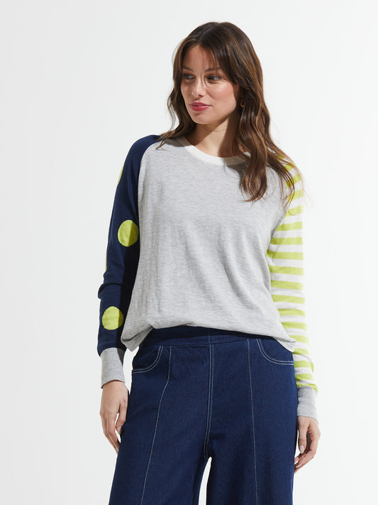 Spots and Stripes Sweater