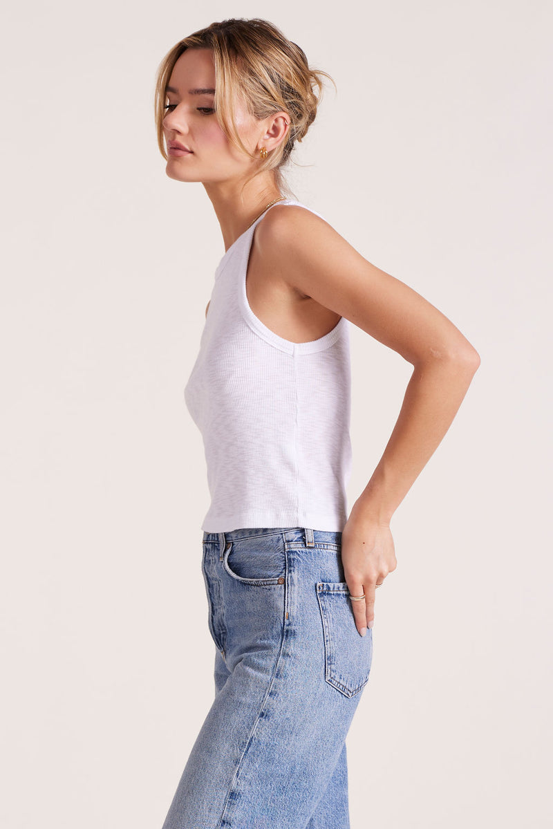 Bobi Crop Rib Tank