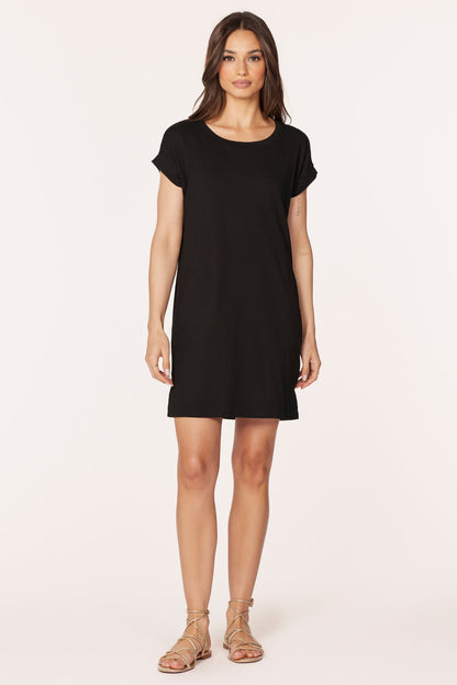 Short Sleeve Raglan T-Shirt Dress