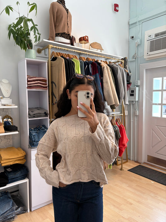 Cable Knit Sweater
