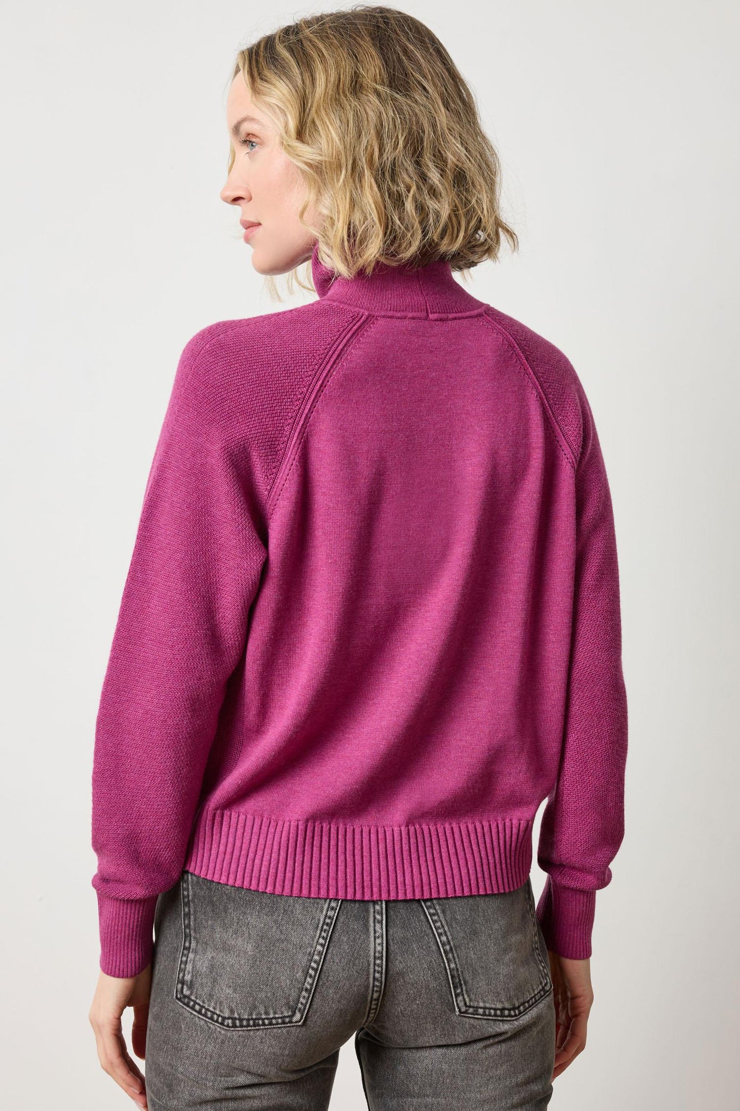 Relaxed Turtleneck Sweater