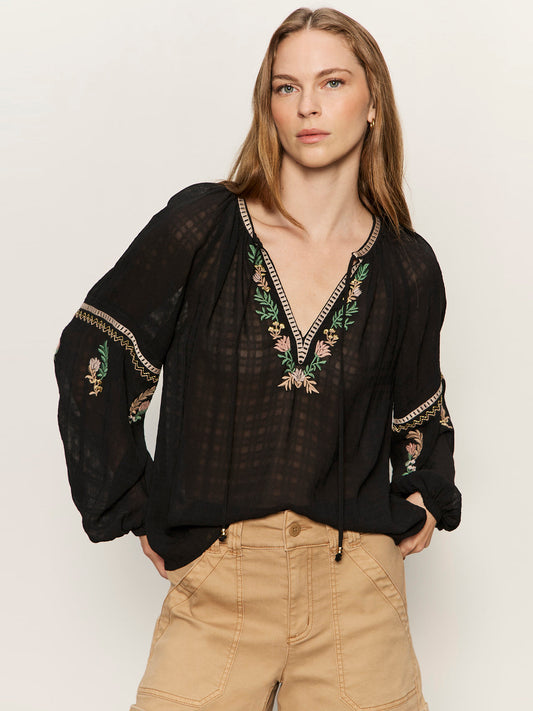 Raye Embroidered Blouse