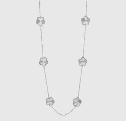 Tarnish Resistant Clover Necklace