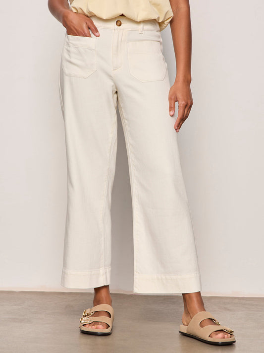 Sanctuary Marine Crop Wide Leg Collagen