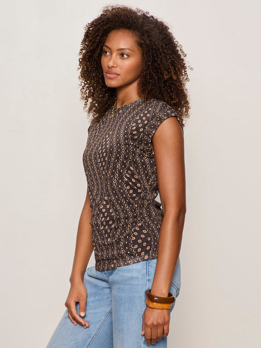 Charisma Dolman Mesh Tee